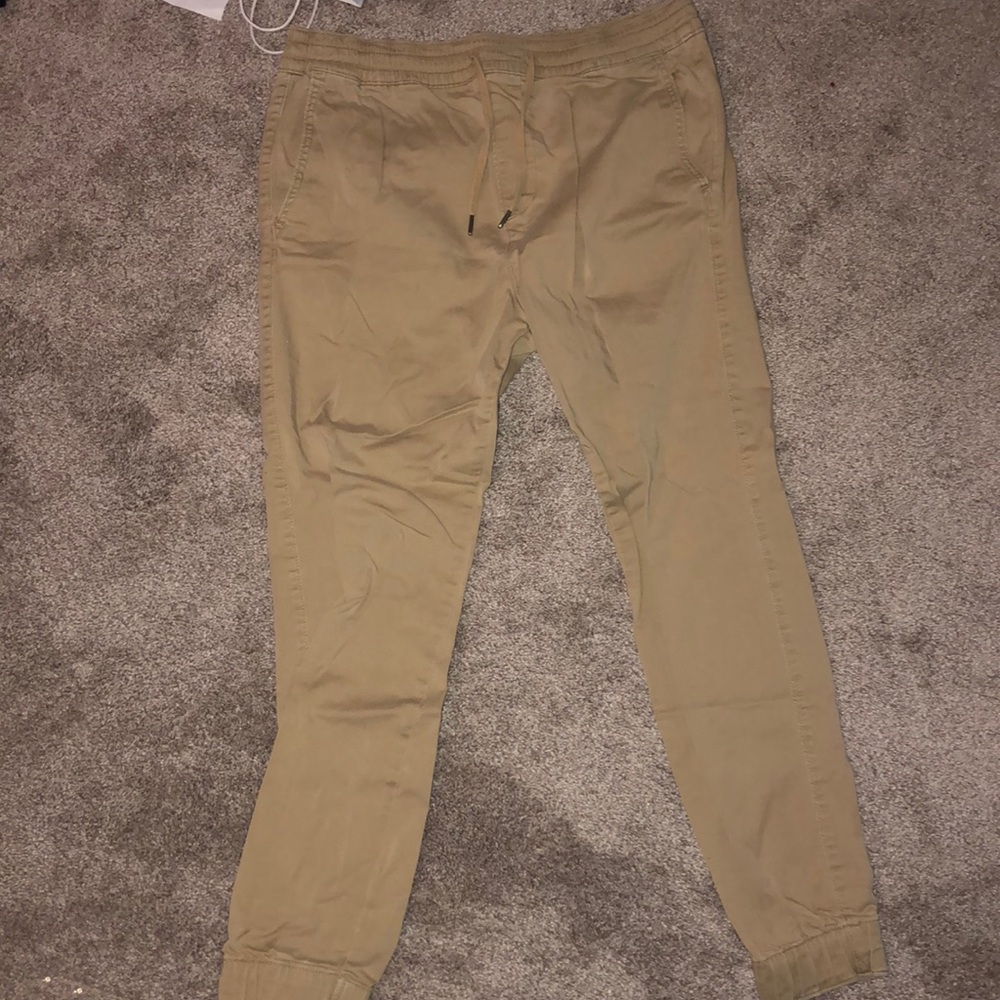 NWOT Khaki Joggers